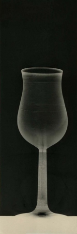 Lieblingsglas2, Fotogramm auf Barytpapier, 8x22cm, 2014 Lieblingsglas2, Fotogramm auf Barytpapier, 8x22cm, 2014
