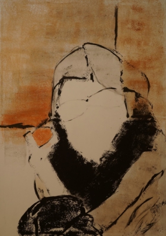 Charlotte, Acryl und Abtönfarbe auf Leinwand, 140 x 200 cm, 2012 Charlotte, Acryl und Abtönfarbe auf Leinwand, 140 x 200 cm, 2012