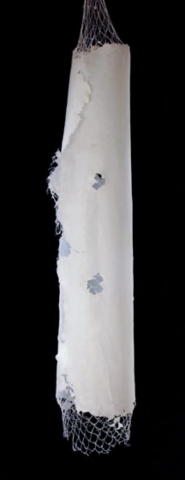 Petra Oberhaeuser, Wachs, Kunststoffnetz, 2005 Petra Oberhaeuser, Wachs, Kunststoffnetz, 2005