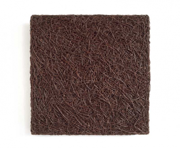 Gabriele Schulz: Quadrat / Square, Birkenreisig / Birch brushwood, je/each 90 x 90 x 10 cm, 2003/04 Gabriele Schulz: Quadrat / Square, Birkenreisig / Birch brushwood, je/each 90 x 90 x 10 cm, 2003/04