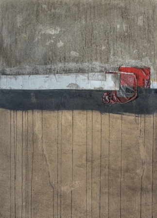 Marc Babenschneider: COLH00307, Collage auf MDF, 50 x 70 cm, 2007 Marc Babenschneider: COLH00307, Collage auf MDF, 50 x 70 cm, 2007