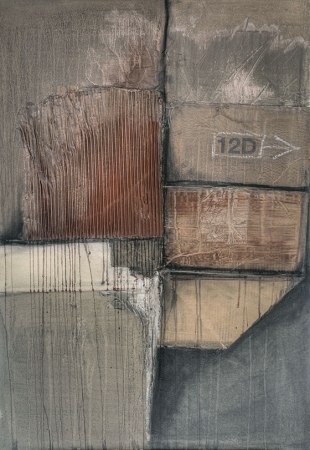 Marc Babenschneider: COLH00705, Collage auf MDF, 70 x 100 cm, 2005 Marc Babenschneider: COLH00705, Collage auf MDF, 70 x 100 cm, 2005