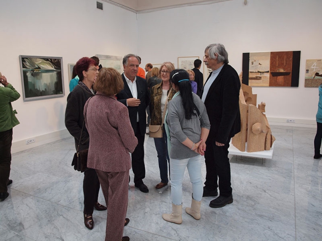 "Cieniowi Naprzód" (Dem Schatten Voraus) Miejska Galeria Sztuki, Zakopane, Polen