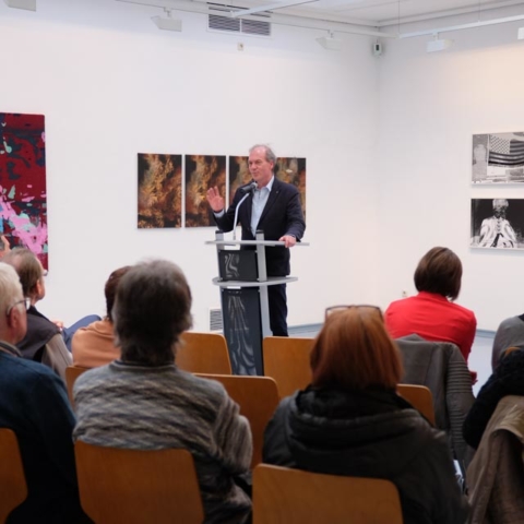 Kai-Uwe Körner bei der Eröffnung