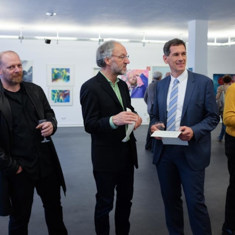 Jens Kamieth im Gespräch mit Bruno Obermann und Marc Babenschneider