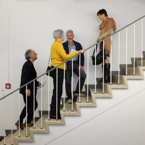 Begegnungen auf der Treppe